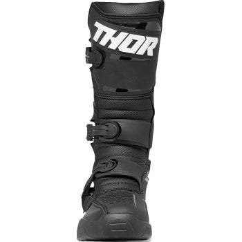 THOR BLITZ XR MOTOCROSS MX DIRTBIKE BOOT BLACK/WHITE SIZE 10