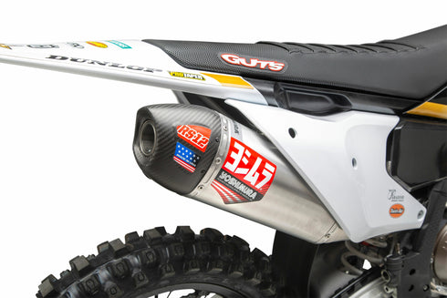 YOSHIMURA Rs12 Series Exhaust System Fs Ss Al Cf Hus/Ktm - 961-4420