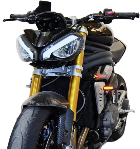 NEW RAGE CYCLES Front Led Turn Signals Tri - 565-0146