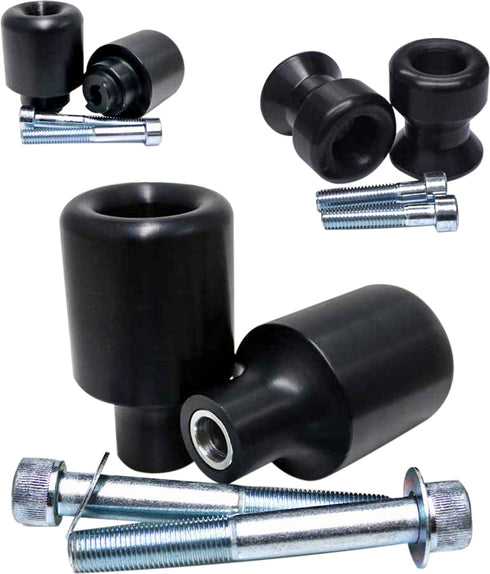 SHOGUN Frame Sliders Black - 71-1266