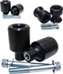 SHOGUN Frame Sliders Black - 71-1266