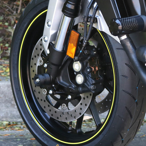 Front Axle Sliders Black