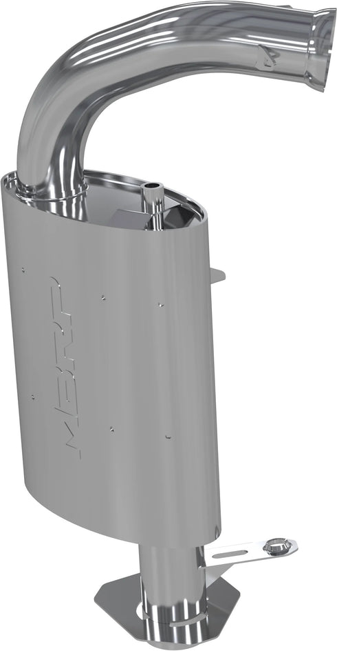 MBRP Exhaust Silencer Quiet S D - 241-90338Q