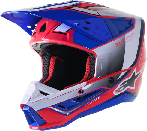 ALPINESTARS S M5 Sail Helmet Wht/Diva Pnk/Enamel Blu G 2x - 482-92322X
