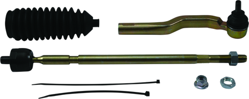 QuadBoss 19-21 Polaris RZR XP 4 Turbo S Steering Rack Tie Rod Assembly Kit - Left Inner & Outer