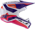 ALPINESTARS Sm3 Heat Helmet White/Purple/Pink Glossy Xl - 482-00120X