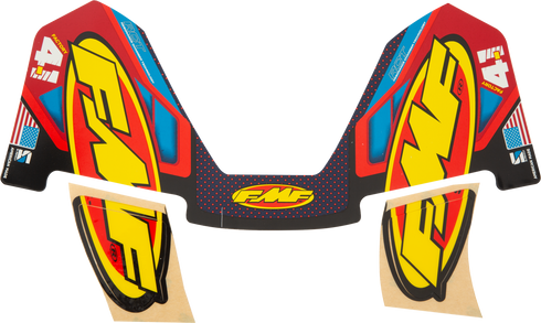 FMF 4.1 Titanium Rct Wrap Decal - 79-0000