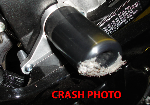 SHOGUN Frame Sliders Black - 71-1450