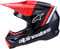ALPINESTARS Sm3 Radium Helmet Blk/Red Fluo/White Glossy Xl - 482-00182X