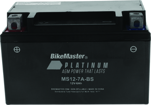 BikeMaster AGM Battery - MS12-7A-BS