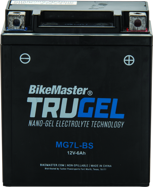 BikeMaster TruGel Battery - MG7L-BS