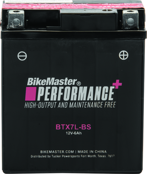 BikeMaster Battery - BTX7L-BS