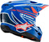 ALPINESTARS Sm3 Youth Wurx Helmet Blue/Red/Wht/Blk Ym - 482-00088YM