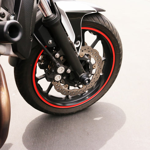 Front Axle Sliders Black