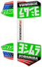 YOSHIMURA Rs12 Muffler Decals Green - 961-9079
