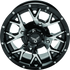 QuadBoss Barbwire 14X7 - 4+3 - 4/156 - Machined
