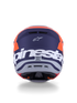 ALPINESTARS Sm7 Core Helmet Orng/Blue Matt Lg - 482-00188L
