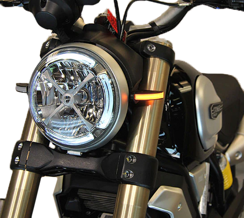NEW RAGE CYCLES Front Led Turn Signals Duc - 565-0224