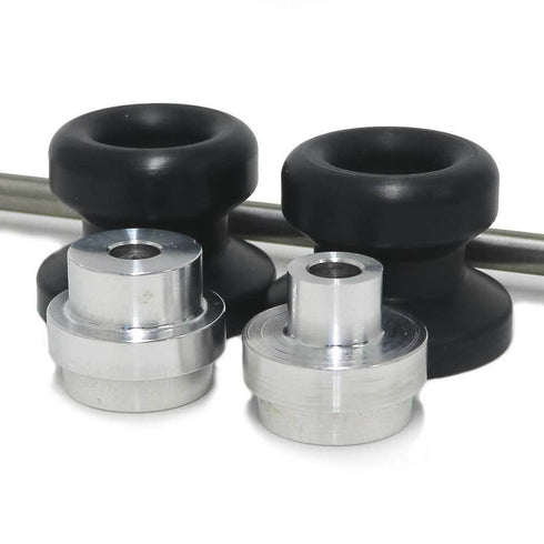 Front Axle Sliders Black