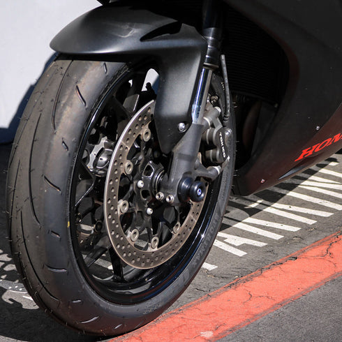 Front Axle Sliders Black