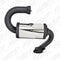 MBRP Performance Exhaust Trail Silencer - 241-90207T