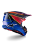 ALPINESTARS Supertech S M10 Era Helmet Blu/Rd/Ylw Fluo Glossy 2x - 482-001862X