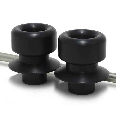 Front Axle Sliders Black