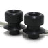Front Axle Sliders Black