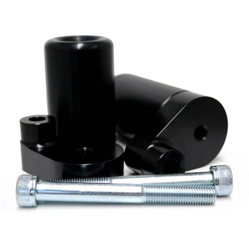 SHOGUN Frame Sliders No Cut Black - 71-1385