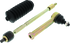 QuadBoss 16-21 Yamaha YXZ1000R Steering Rack Tie Rod Assembly Kit - Left Inner & Outer