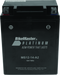 BikeMaster AGM Battery - MS12-14-A2