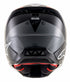 ALPINESTARS S M5 Rayon Helmet Matte Blk/Wht/Orange Fluo Lg - 482-9207L