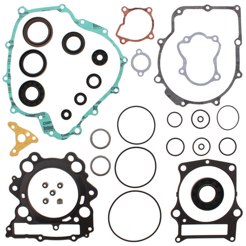 QuadBoss 02-08 Yamaha YFM660 Grizzly 4x4 Complete Gasket Set w/ Oil Seal