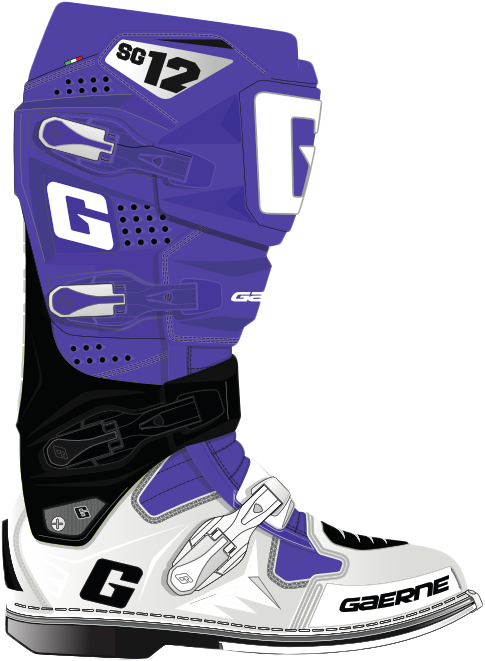 GAERNE Sg12 Le Boot Purple/Black/White 09 - 480-57009
