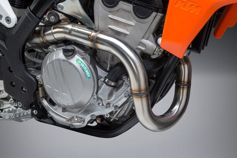 YOSHIMURA Rs 4 So Ss/Al/Cf Slip On Ktm/Hus 250/350 - 961-4414