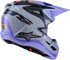 ALPINESTARS Jettson Sm3 Youth Helmet Gry/Purp/Blk Glossy Ym - 482-00194YM