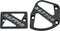 MODQUAD Throttle & Brake Cover Set Black Logo Raptor - 28-41258
