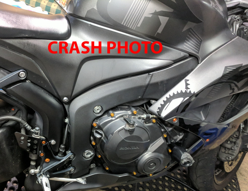 SHOGUN Frame Sliders Black - 71-1243