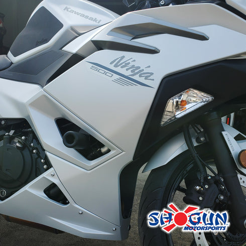 SHOGUN Frame Sliders No Cut Black Kaw - 71-1772