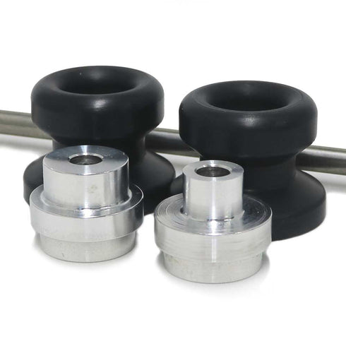 Front Axle Sliders Black