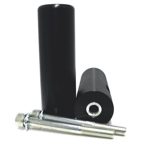 SHOGUN Frame Sliders No Cut Black - 71-15009