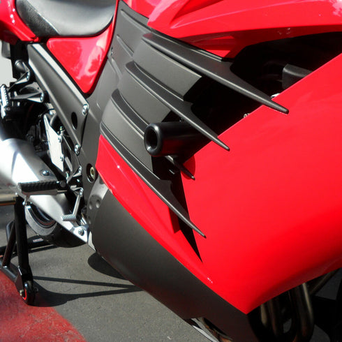 SHOGUN Frame Sliders No Cut Black - 71-13000