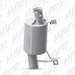 MBRP Silencer Trail Stnls A/C 6000 Series S/M - 241-90100T