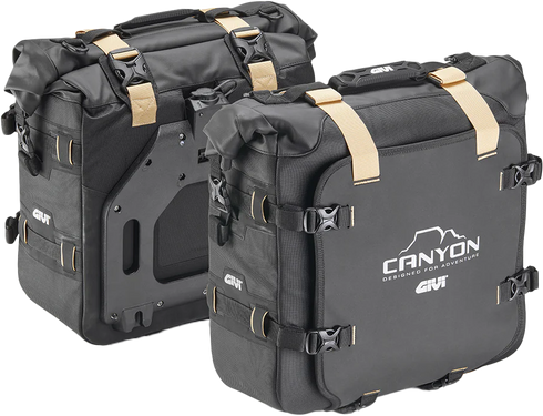 Canyon Adv Saddlebags 25l Ea Black
