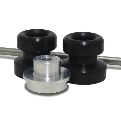 Front Axle Sliders Black