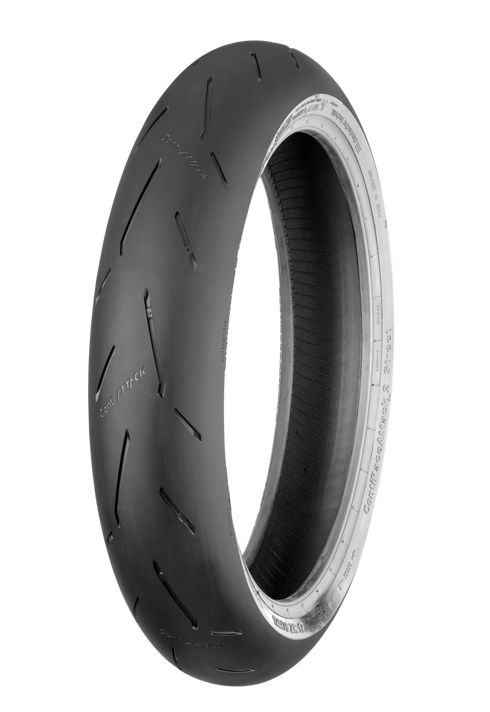 Continental ContiRaceAttack 2 Street - 120/70 ZR 17 M/C (58W) TL Front