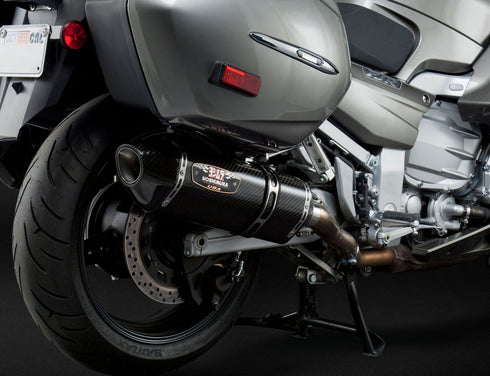 YOSHIMURA Exhaust Signature R 77 Slip On Ss Cf Cf Dual - 960-1562