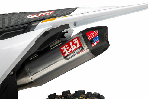 YOSHIMURA Rs12 Series Exhaust System Fs Ss Al Cf Hus/Ktm - 961-4420