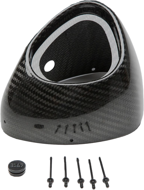 YOSHIMURA End Cap Kit Flared Alpha/T 2" Ym5 - 960-9988