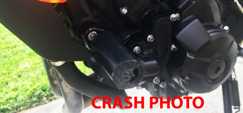 SHOGUN Frame Sliders Black No Cut Yam - 71-13030